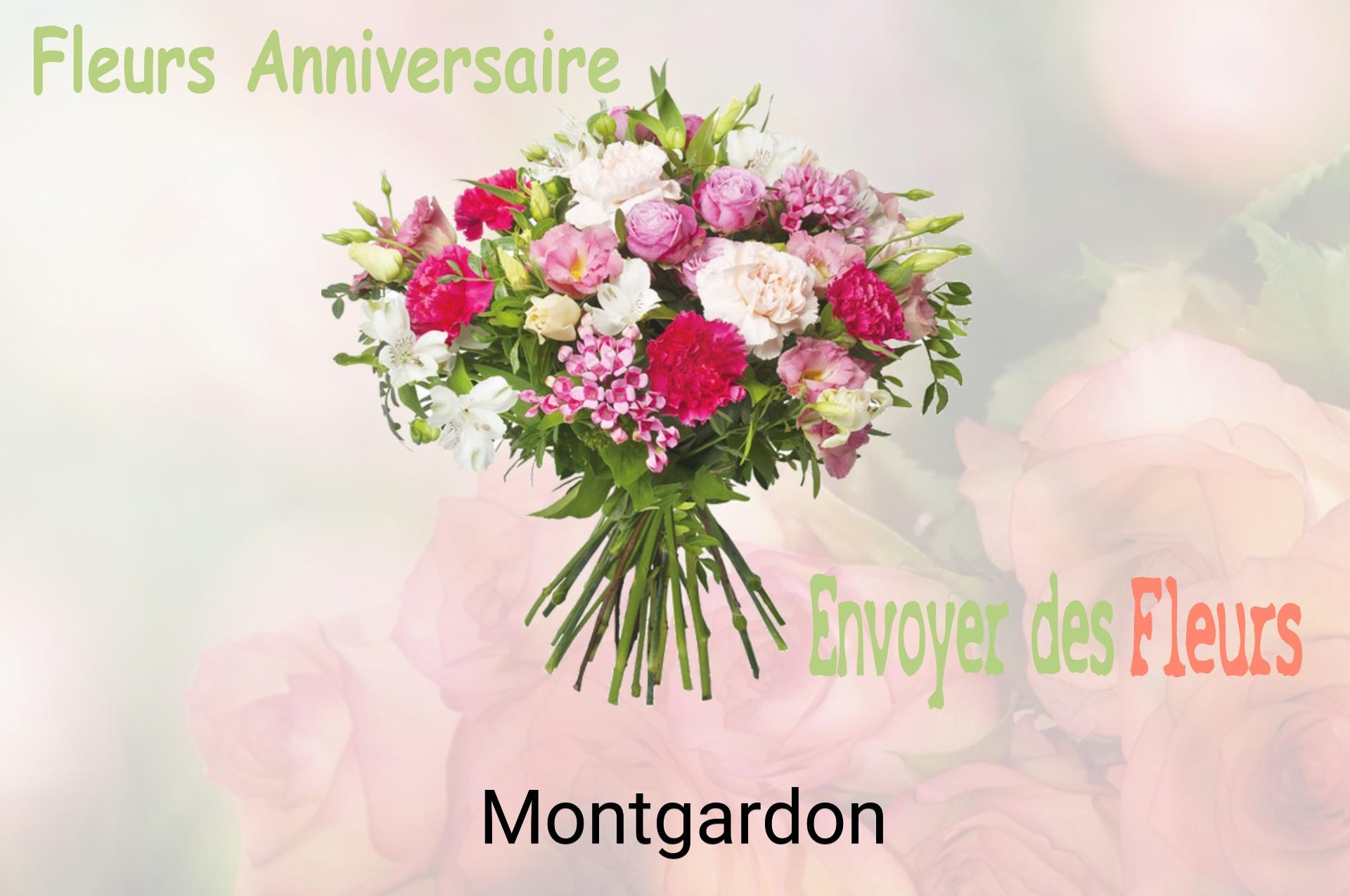 Bouquet de fleurs d’anniversaire livré à Montgardon